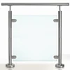SS glass stair railing/Stainless steel Glass System/stainless handrail