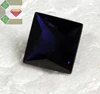 China good aaa loose cz yellow stone square pendant stone