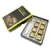 8 pcs customized stainless steel ice cubes,reusable whisky stones with custom logo