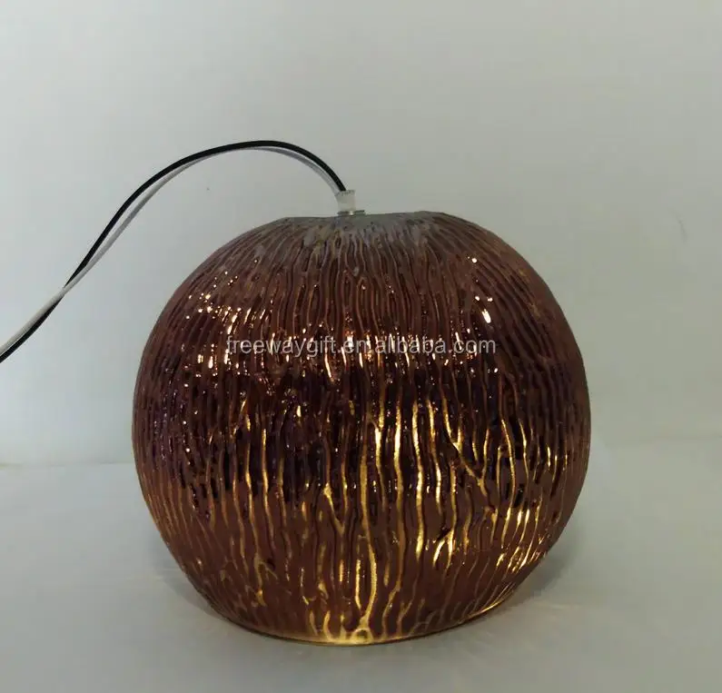 New Design Frosted Glass Halogen Lamp Cover With Spray Color Effect And