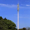 Hot Dip Galvanized Self-Supporting Cell Phone Communication Steel Construction Tower