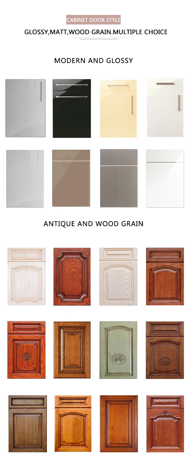 Modern Minimalist Custommade Overall Open Aluminum Kitchen Custom Decoration Whole