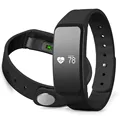 New Bluetooth 4 0 Smart Bracelet Heart Rate IP67 Waterproof Sport Wristband Fitness Tracker SmartBand OLED