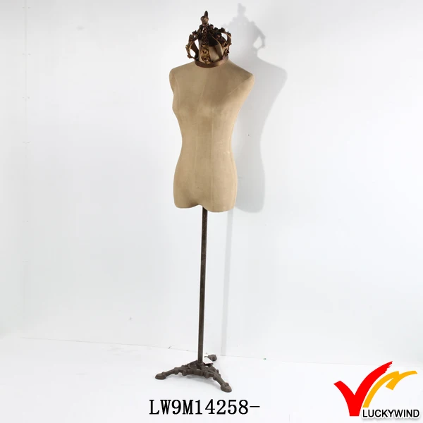 Vintage Linen Surface Used Half Size Mannequins Buy Half Size