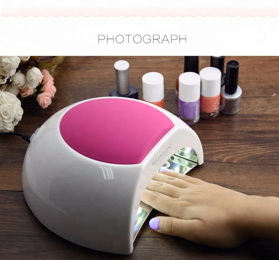 SUNUV SUN2 48W Professional Nail Lamp UV Lamp Nail Dryer for UV Gel LED Gel Nail Machine NL031
