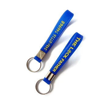 Custom Logo Rubber/silicone Keychain For Promotion Gift - Buy Rubber ...