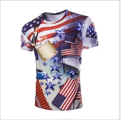 3d Sublimation Printing T Shirts With Breathable Cotton Fabric - Buy ...