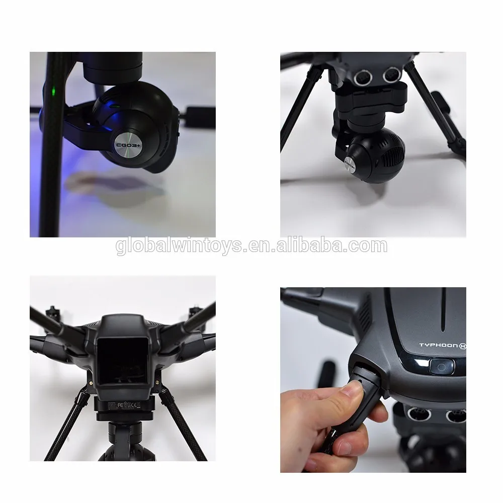 Yuneec Typhoon H 480 Pro Touchscreen Rc Hexacopter 4k Hd Camera Rc Quadcopter Drone With Real