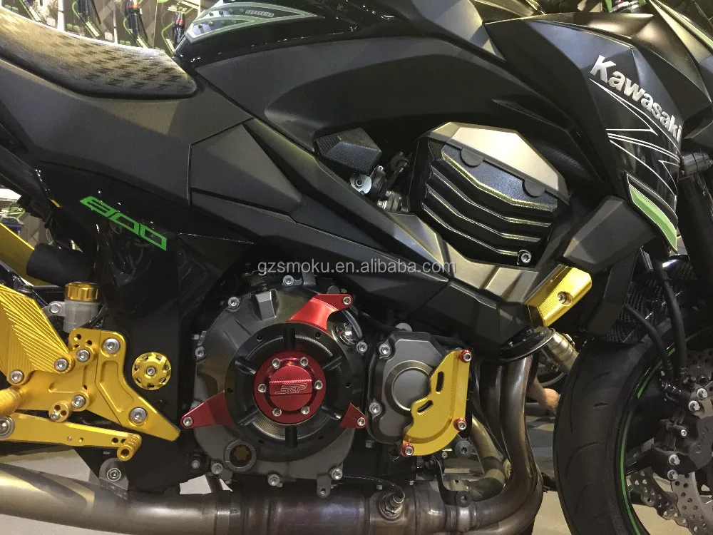 Z800 Motorcycle Accessories Alloy Left & Right Engine Cover Protector