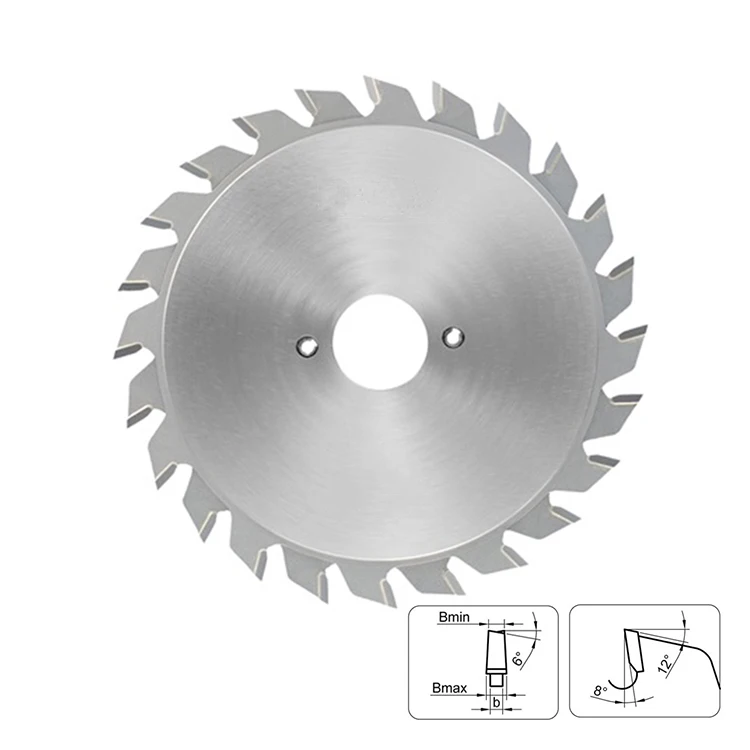 Tct Circular Adjustable Scoring Saw Blade With Conical Teeth For ...