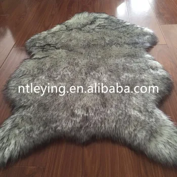 Oso Polar Piel De Imitación De Piel De Oveja Suave Furry Oso Polar Alfombra Buy Oso Polar Alfombra Product on