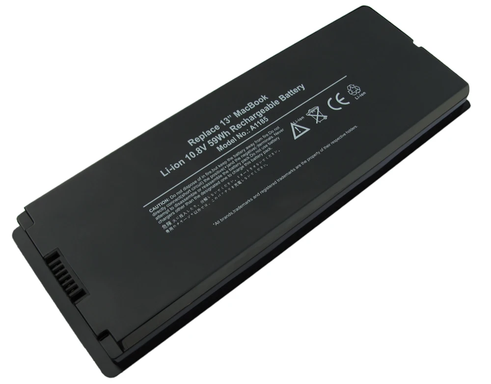 Original For Apple Laptop Battery Msds For Macbook 13" Inch A1181 A1185