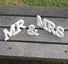 Mr & Mrs Wedding Reception Solid Wooden Letters Table Top Centrepiece Decoration