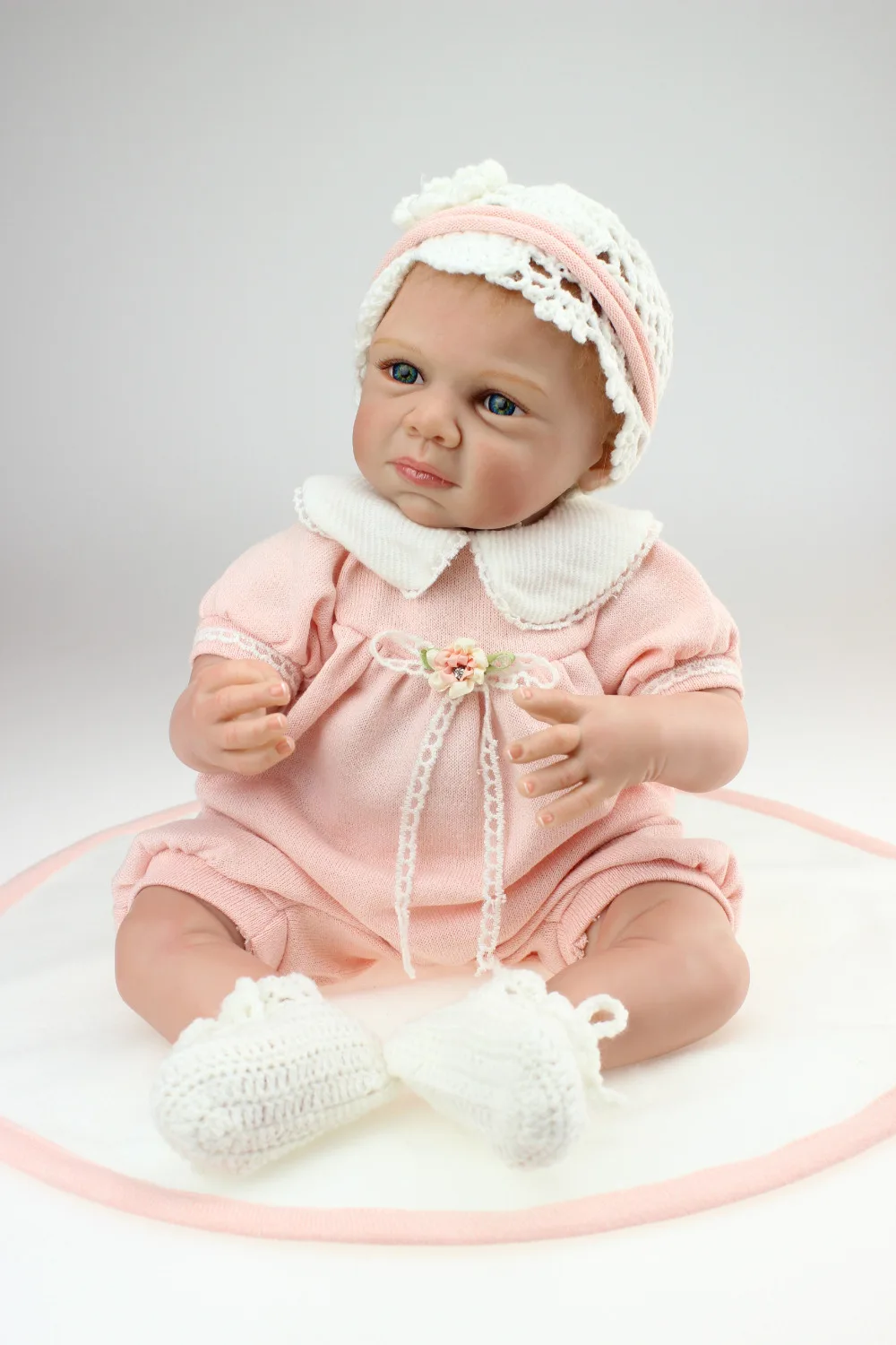 100% souple en silicone reborn baby dolls pour vente Ultra