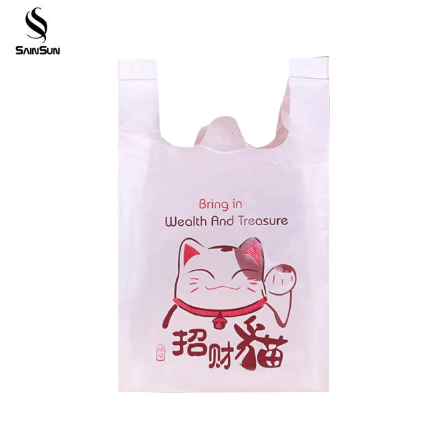 Buy Wholesale China Pla Wholesale Custom Plastic Shopping Clear Bags  Clothing Creative High Pressure Daily Necessities & Pla Shopping Bags  Biodegradable Compostable at USD 0.0013