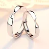 2018 New design fancy lovers 925 sterling silver ring adjustable size