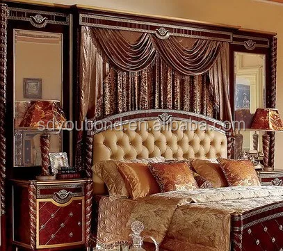 0026 luxe italienne accueil meubles de chambre à coucher ... Chambre a coucher italienne de luxe