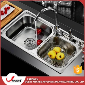 Sink Size Kitchen Supplieranufacturers At Free Anti Dumping Exported From Malaysia Modern Kitchen Designs Stainless Steel 304 Double Bowl Apartment