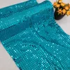 YM free sample 100% polyester 3 or 6mm reversible sequin fabric