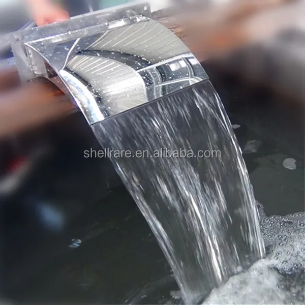 Water Feature Spillway Fountain Spillways Water Blade Spillway