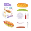 Wholesale High-quality Creative Simulated Food Keychain Fast Food Play Set Toy for Kids