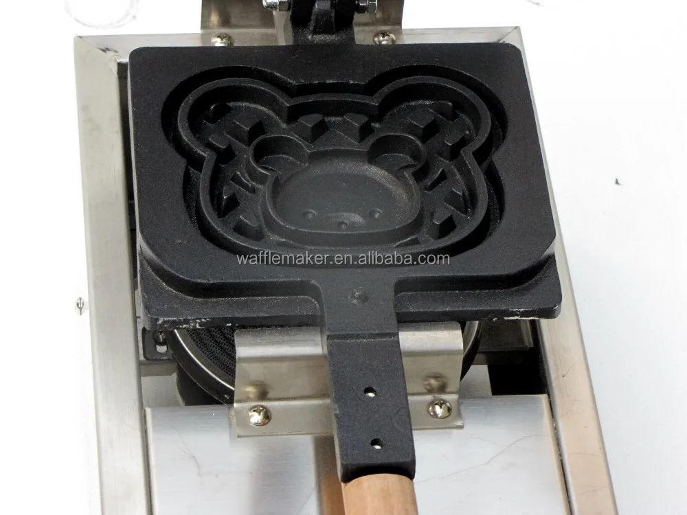 Bakery Machines Gas Bear Shape Waffle Maker Cartoon Animal Cake Machine