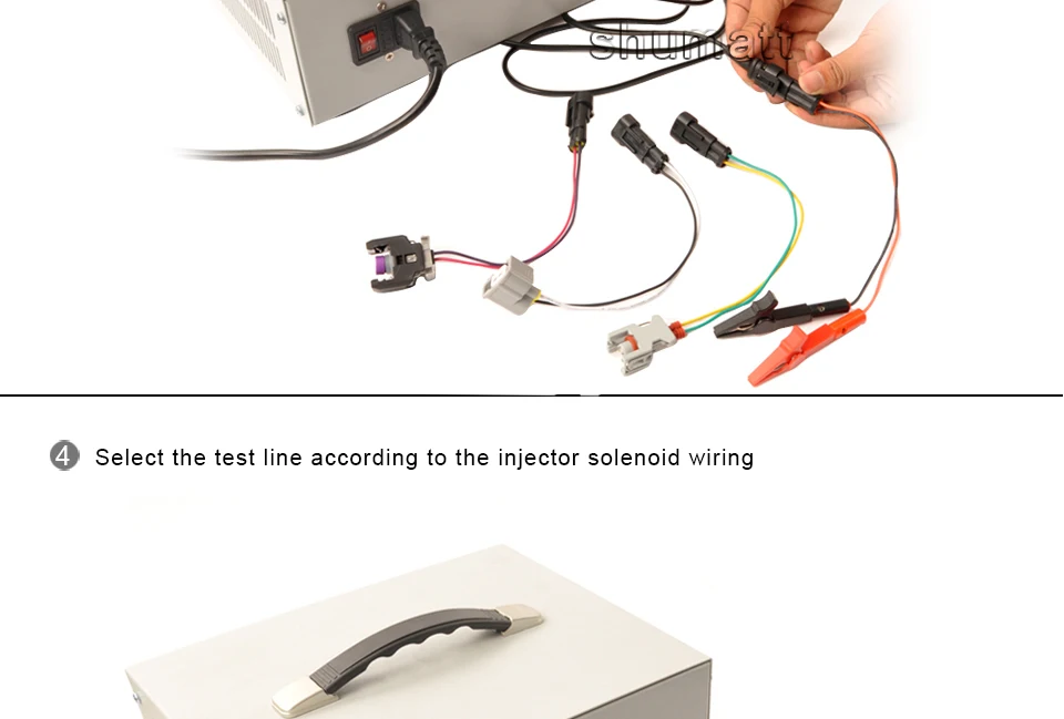 Diesel Fuel Injector Test Tool Diesel Injectors Solenoid Valve Tester