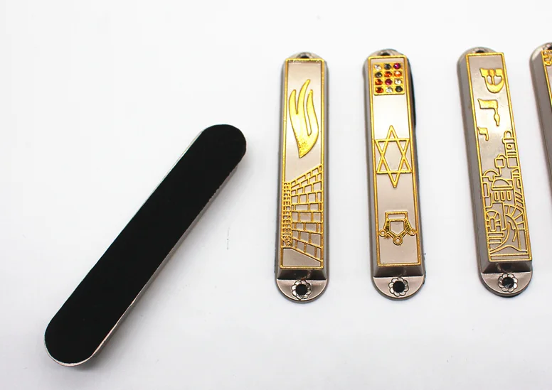 Mezuzahdecálogo De Metal/torah/diseño De La Biblia,Religión Judía