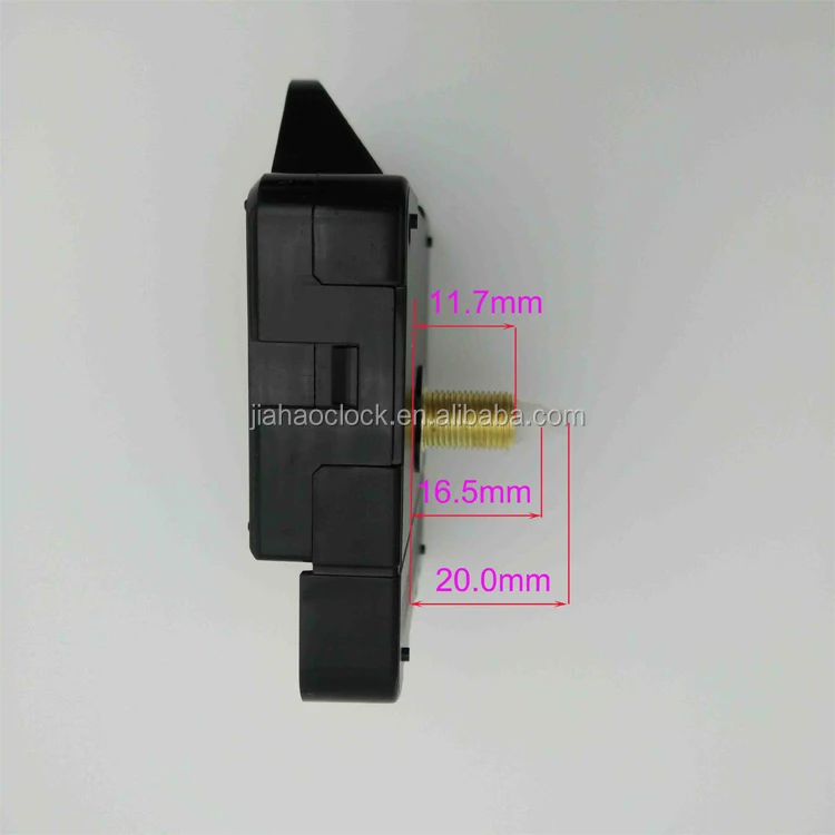 silent sweep clock movement mechanism