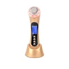 3Mhz ultrasonic facial machine with Led light therapy and galvanic face beauty massager
