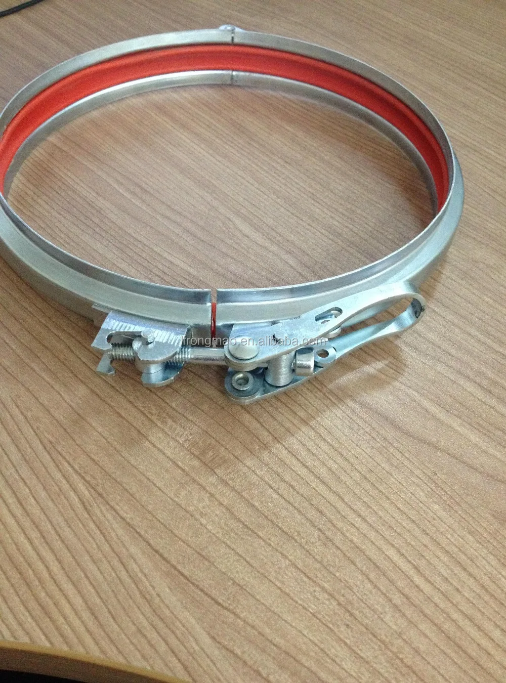 Galvanised Pipe Quick Connect Clamp With V Gasket Quick Lock Flange ...