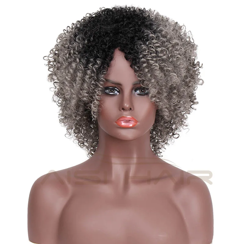cheap curly afro wigs