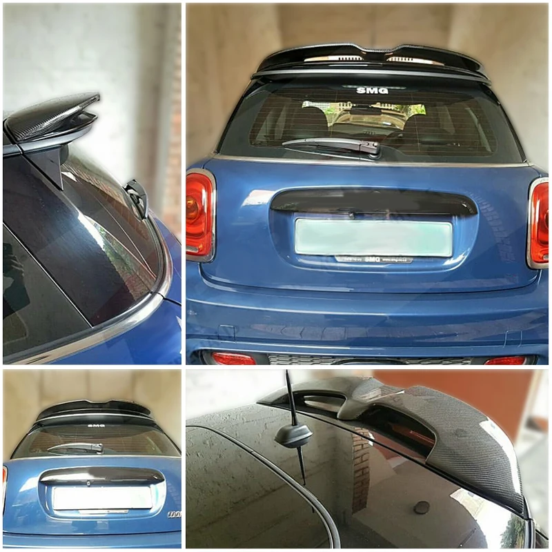 mini cooper rear roof spoiler