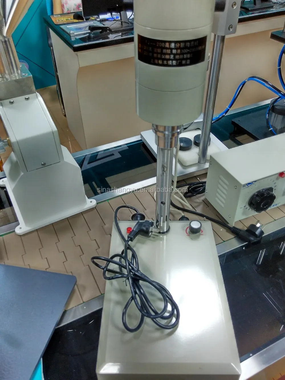 Stainless Steel High Shear Laboratory Homogenizing Mixer For Cosmetic