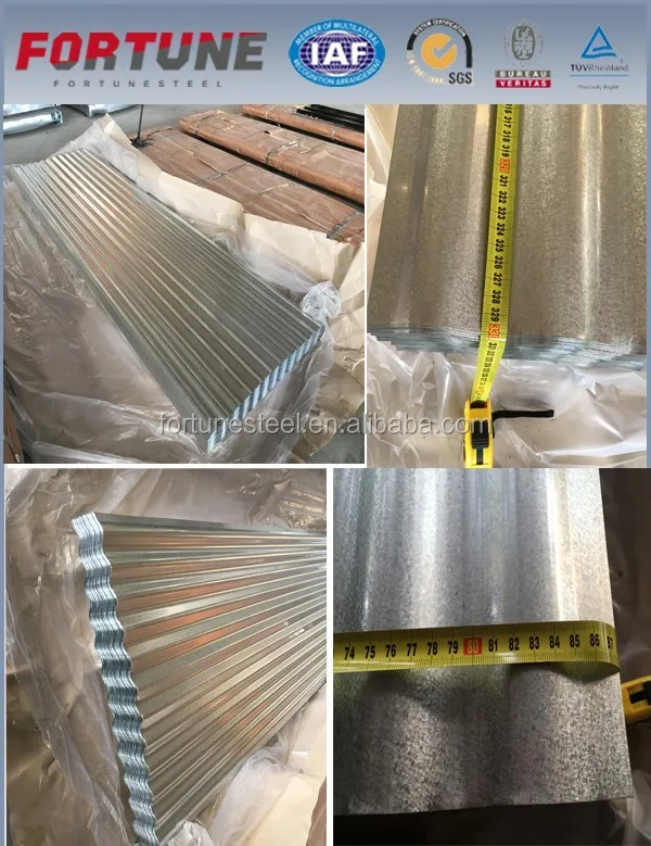 low price galvalume corrugated steel roofing sheet