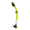 factory supply Silicone full dry snorkel diving breathing tube for adult