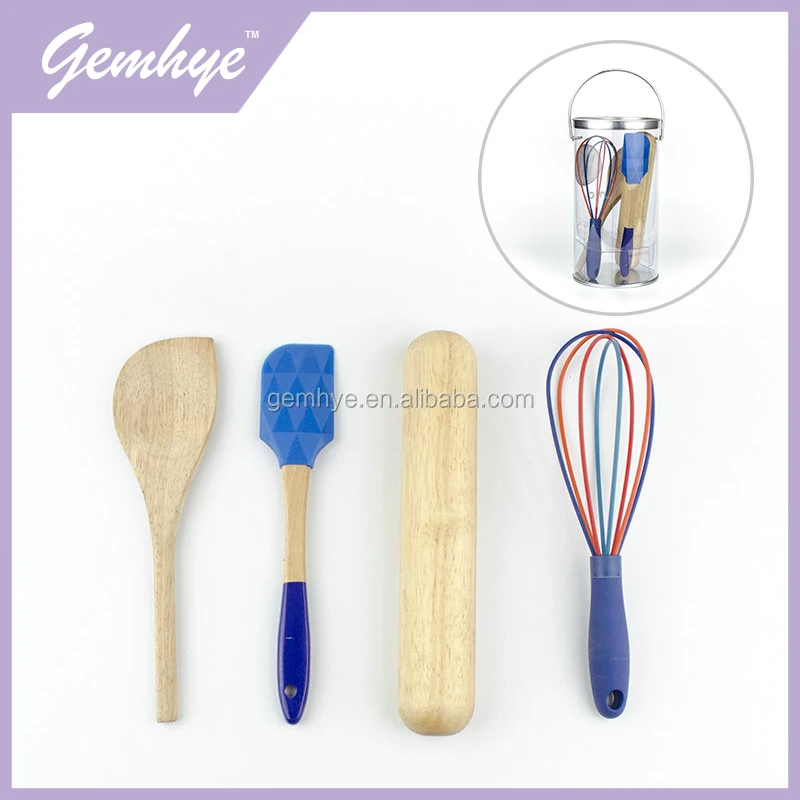 Colorful Mini Size Kids Baking Tools Set With Pvc Box Buy Kids Baking Set,Mini Baking Utensils