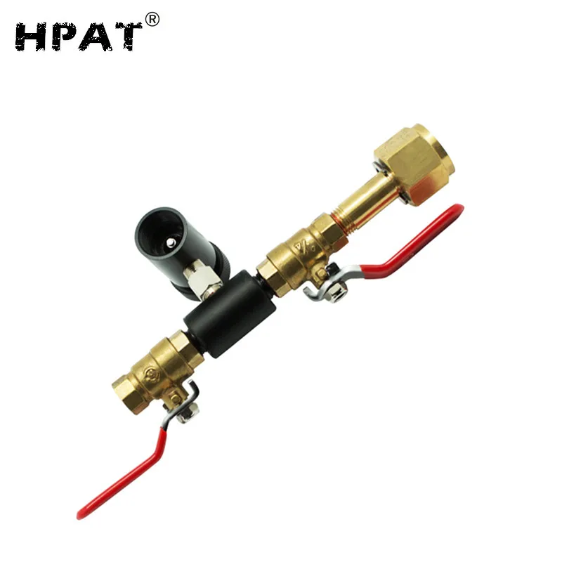 Co2 Cylinder Refill Adapter For Soda Water Bottle Connector Co2 Tank