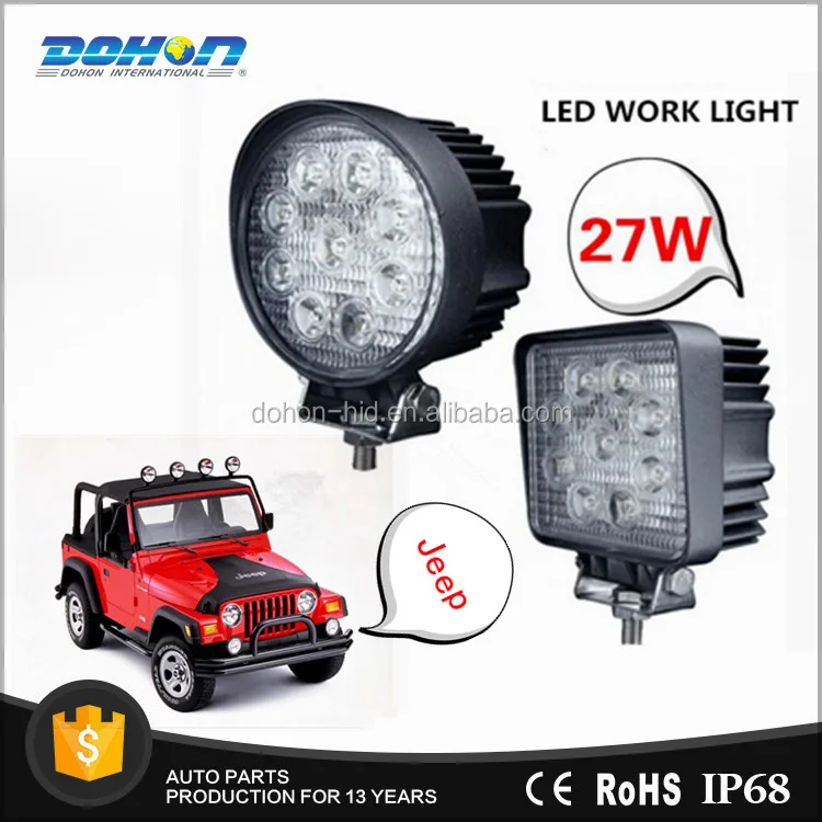 Dohon High Quality Best Price 27w Light For Offroad Suv Cars