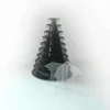 plastic pyramid display case 10 tier macaron tower display tower case with Acrylic base