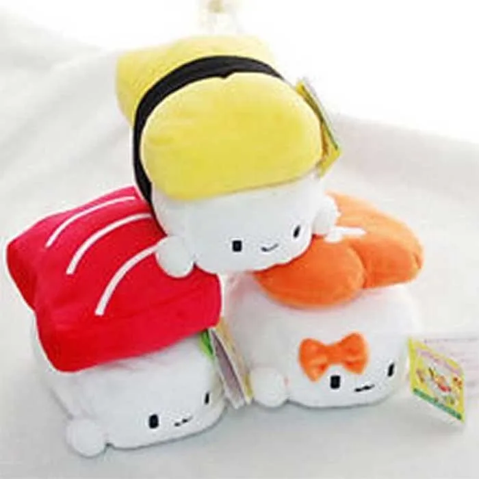 egg sushi plush