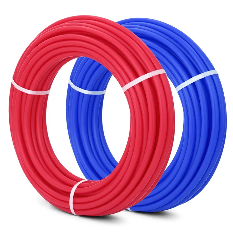 EFIELD PEX PIPE/TUBING （NSF CERTIFIED）BLUE&RED 1/2 inch 2 x100ft（ 200ft ）LENGTH FOR POTABLE WATER-FOR HOT/COLD WATER-PLUMBING APPLICATIONS 