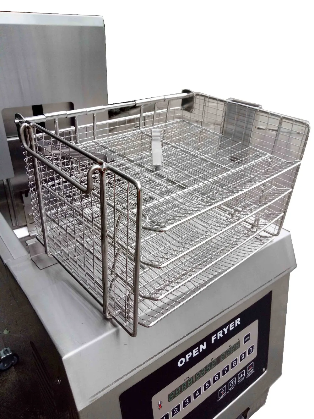 Commercial Deep Fryer / Broasted Chicken Machine Price / Pressure Fryer ...