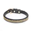Wholesale personalized fabric material bling dog collars for cats kitty puppy and small dogs