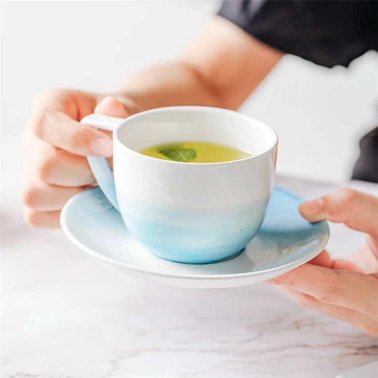 porcelain cup tea coffee home kitchen ceramic soup mug with lid for sale