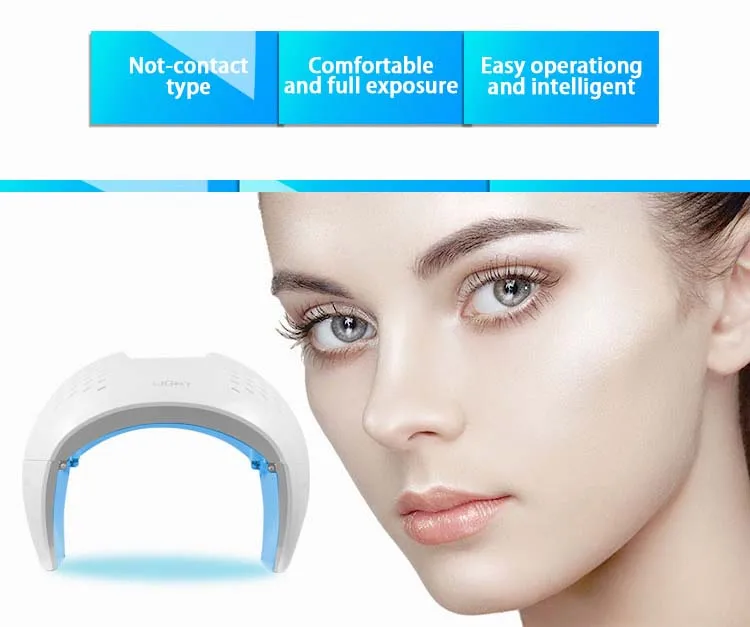 PSKY Facial Skin Care LED Mask , Cheap Face PDT LED Light Therapy Machine