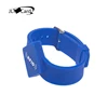 Factory Sale Personalized Access Control Waterproof F08 ISO14443A 13.56MHz Silicone NFC bracelet