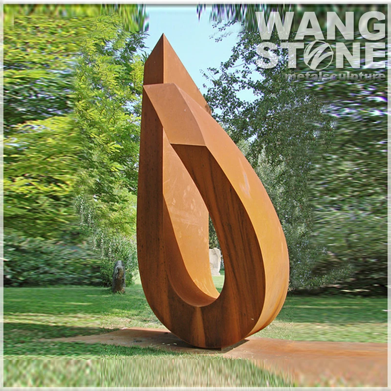 Modern Corten Steel Garden Metal Large Outdoor Sculptures Buy Large