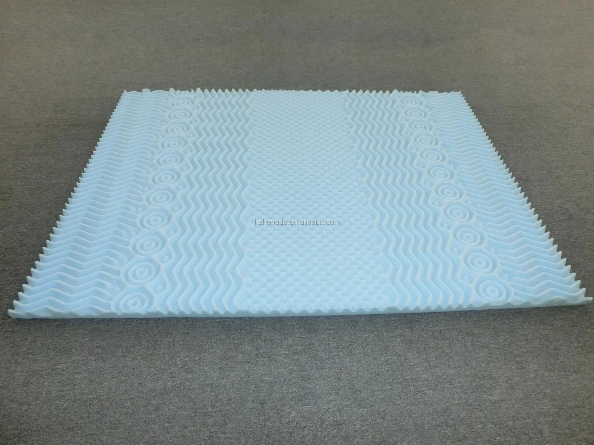 2/3in Reversible Egg Crate Memory Foam Mattress Topper Bed Buy 3in