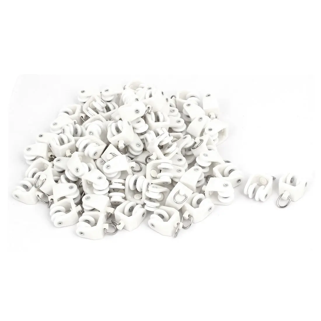 Tools & Home Improvement 50x Plastic Window Glider Curtain Track